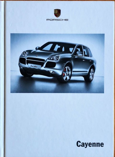 Porsche Cayenne WVK 408 730 06, 2005-06 FR 2005 folder brochure