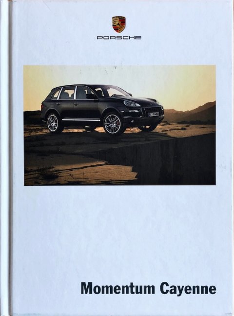 PORSCHE CAYENNE WVK 414 610 08, 2006-10 DE 2006 FOLDER BROCHURE