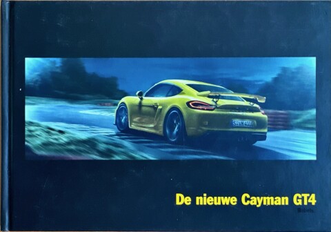 Porsche Cayman GT4 nr. WSLI1501000591 NL:WW, 2015 02 NL 2015 folder brochure #1