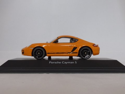 Porsche Cayman S Sport, 2008, oranje, Schuco, 450473900 