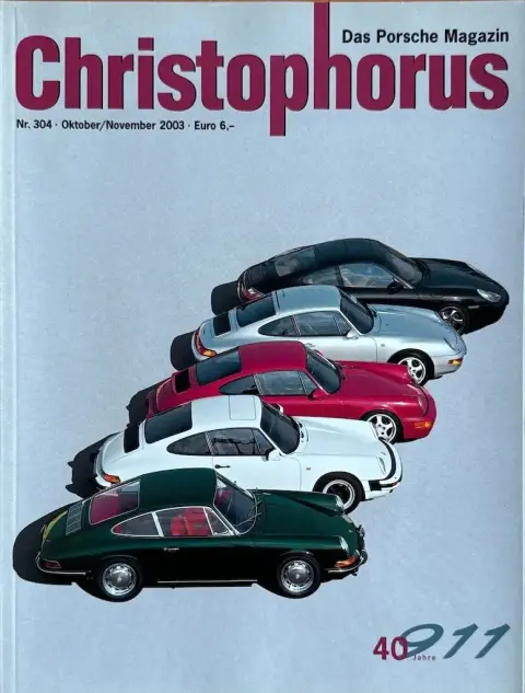 Porsche Christophorus 304 Porsche 911 40 Jahre