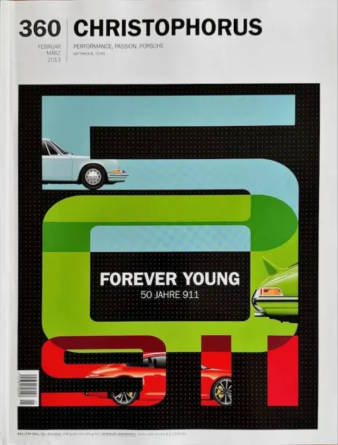 Porsche Christophorus nr 360 Forever young 50 Jahre 911 2013 Duits