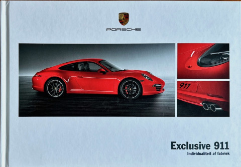 Porsche Exclusive 911 (991.1)  nr. WSL91201000791, 2011 06 NL 2011 folder brochure