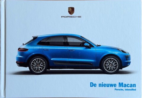 Porsche Macan nr. WSRA140103S091 NL:WW, 2014 01 NL 2014 folder brochure