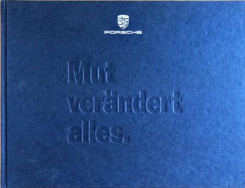 Porsche Panamera (G2) Mut veränet alles nr. WSRP160104S110 DE:WW, 2017 03 DE 2017 folder brochure