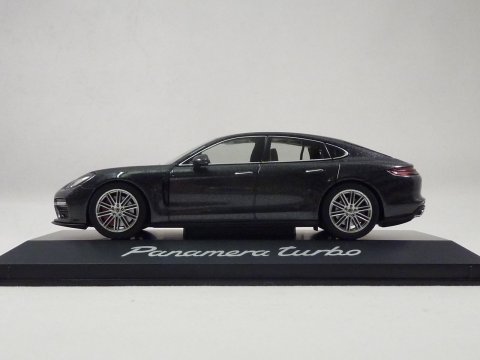 Porsche Panamera G2 Turbo, 2016-2020, zwart, Herpa, WAP 020 747 0G