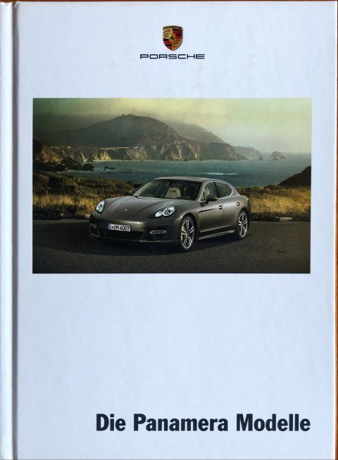 Porsche Panamera nr. WSLP1202000111 DE:DE, 2011-11 A5 hard cover, 168, DE year 2011 folder brochure