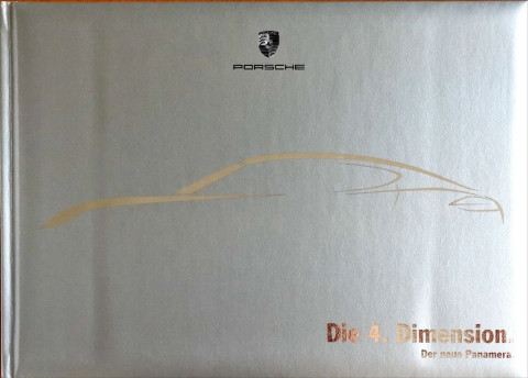Porsche Panamera nr. WSRP100104S210, 2007 09 DE 2007 folder brochure