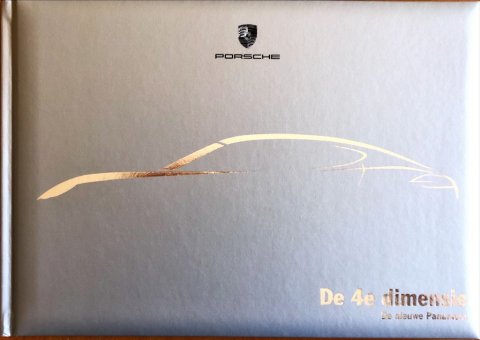 Porsche Panamera nr. WSRP100104S291, 2007-09 NL 2007 folder brochure