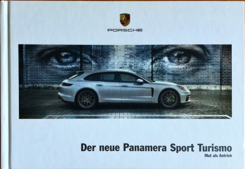 Porsche Panamera Sport Turismo (G2) nr. WSLP1801000310 DE:WW, 2017 03 DE 2017 folder brochure