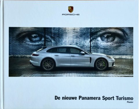 Porsche Panamera Sport Turismo (G2) nr. WSLP1801000691 NL/WW, 2017-03 22,0 x 28,0 (hard cover), 36, NL year 2017 folder brochure
