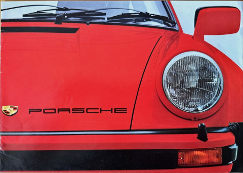 Porsche Programma (924, 911) nr. 1123.10, ongeveer 1976 DE 1976 folder brochure