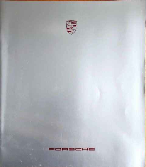 Porsche Programma (924, 944, 911, 928) nr. WVK 104 191, 1986-08 NL 1986 folder brochure