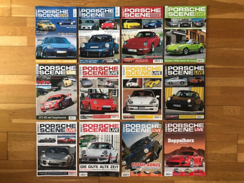 Porsche Scene Live magazine 2004   2016