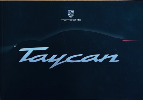 Porsche Taycan nr. WMAU1901000591 NL:WW, 2018 08 NL 2018 folder brochure