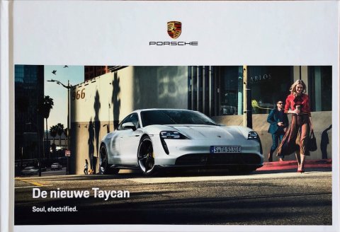 Porsche Taycan nr. WSLT1901000291 NL 2019-10 2019 folder brochure