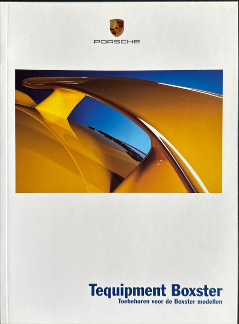 Porsche Tequipment Boxster nr. WVK 601 891 03 NL:WW, 2002 08 NL 2002 folder brochure