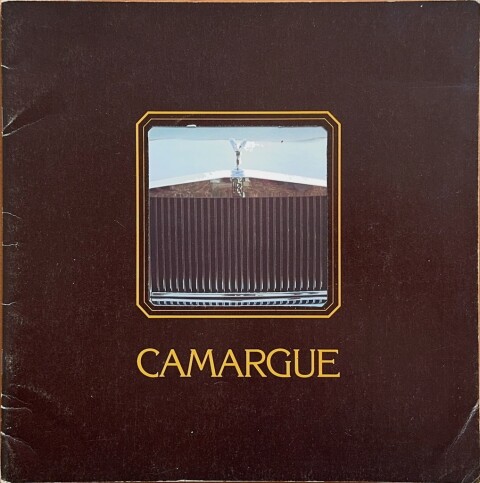Rolls Royce Camarque nr. TSD 414, 1975 27,0 x 27,0, 22, D:E:F year 1975 folder brochure