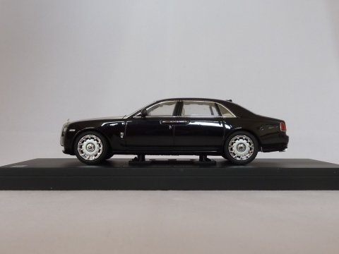 Rolls-Royce Ghost Extended Wheelbase, 2011, zwart, Kyosho, 05551DBK website