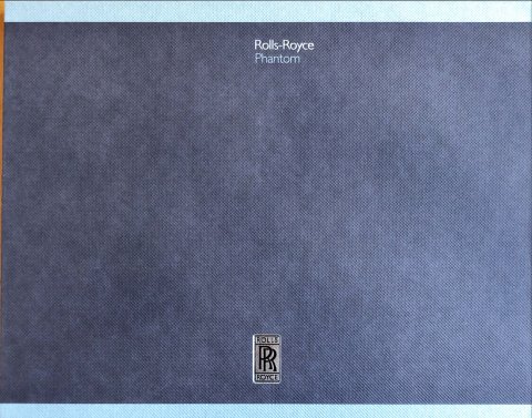 Rolls-Royce Phantom nr. 01 41 0 414 721, 2007-04 22,0 x 27,5, 68, EN year 2007 folder brochure