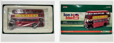RT Double deck bus   London transport, Corgi, CC26101