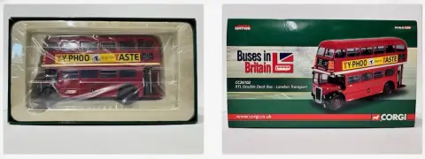 RTL Double deck bus   London transport, Corgi, CC26102