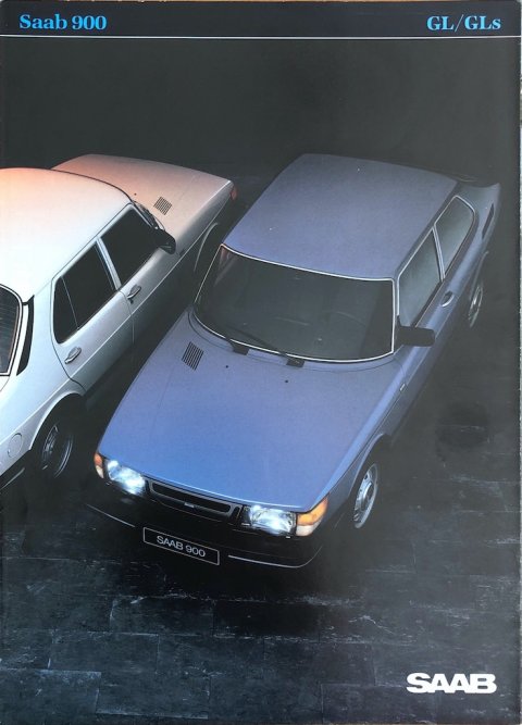 Saab 900 GL : GLS nr. 214874, 1983 (mj. 1984) A4, 8, NL year 1983 folder brochure (1)