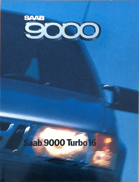 Saab 9000 Turbo 16 (Vorm en werking) nr. 220558, 1984 (mj. 1985) A4, 112, NL year 1984 folder (1)