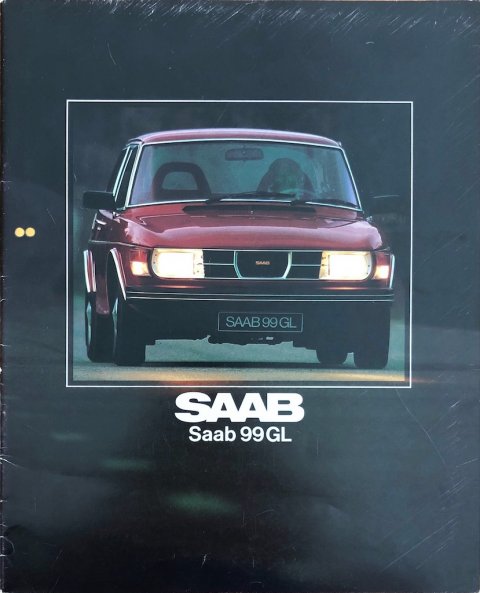 Saab 99 GL nr. 207191, 1978 (mj. 1979) 21,5 x 26,5, 24, NL year 1978 folder brochure (1)
