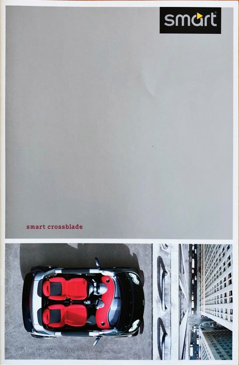 Smart Crossblade nr. -, 2002 19,5 x 29,7, 16, DE year 2002 folder brochure