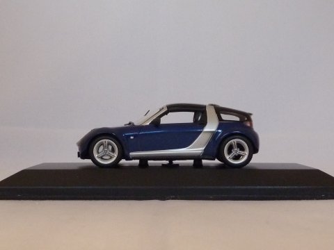 Smart Roadster-Coupe, 2003-2005, blauw, Minichamps, 0014180 V001 C06Q 00