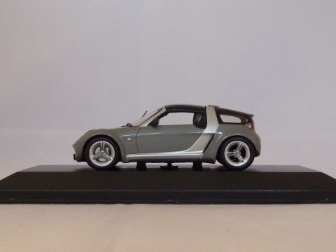 Smart Roadster-Coupe, 2003-2005, grijs, Minichamps, 0014181 V001 C30Q 00 