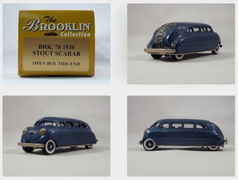 Stout Scarab 1936 Brooklin BRK.78 website