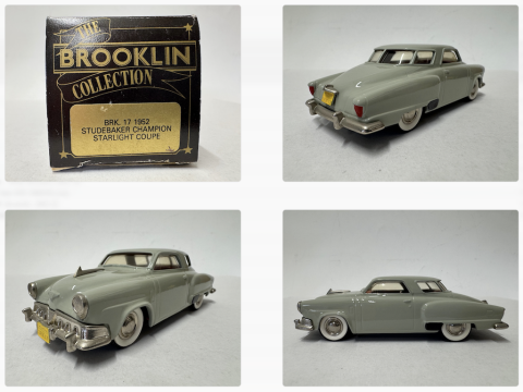 Studebaker  Champion Starlight Coup&eacute;, 1952 Brooklin BRK.17