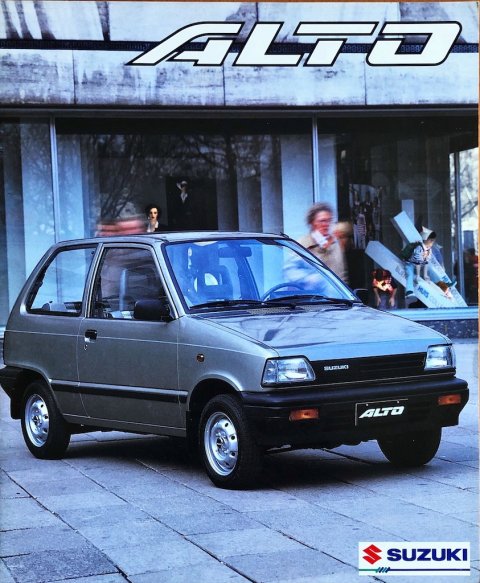 Suzuki Alto nr. 84790, 1990-08 NL 1990 folder brochure