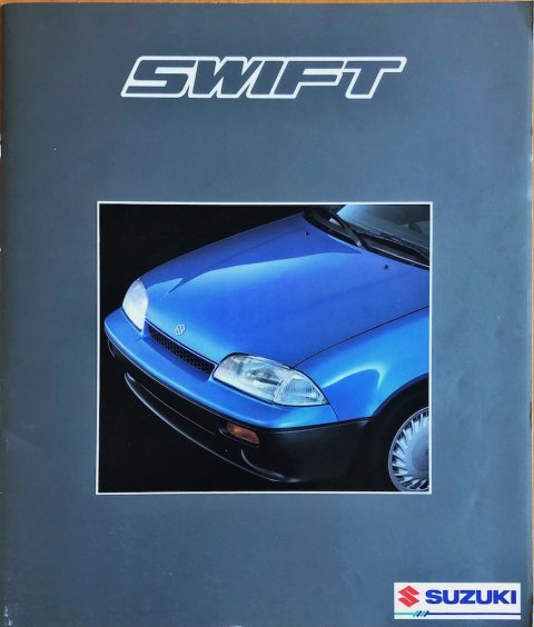 Suzuki Swift nr. 62790, 1990-07 NL 1990 folder brochure