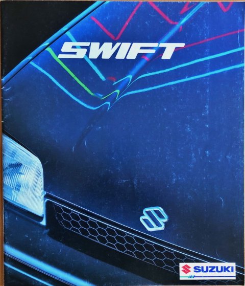 Suzuki Swift nr. -, jaren 90 NL jaren 90 folder brochure