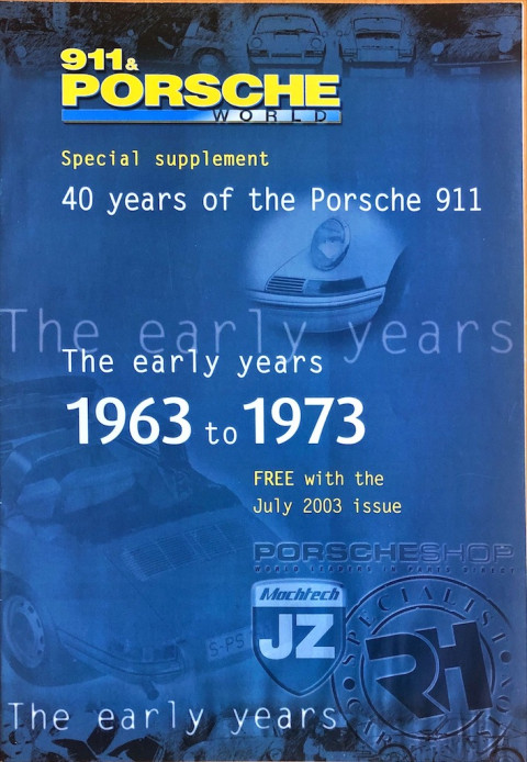 Tijdschrift 911 & Porsche world 1963   1973