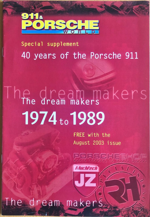 Tijdschrift 911 & Porsche world 1974   1989