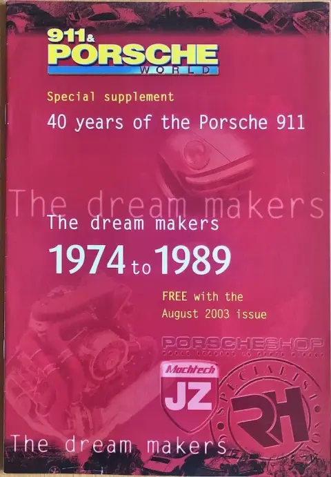 Tijdschrift 911 & Porsche world 1974   1989