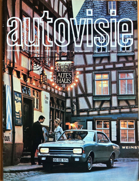 Tijdschrift Autovisie 1968