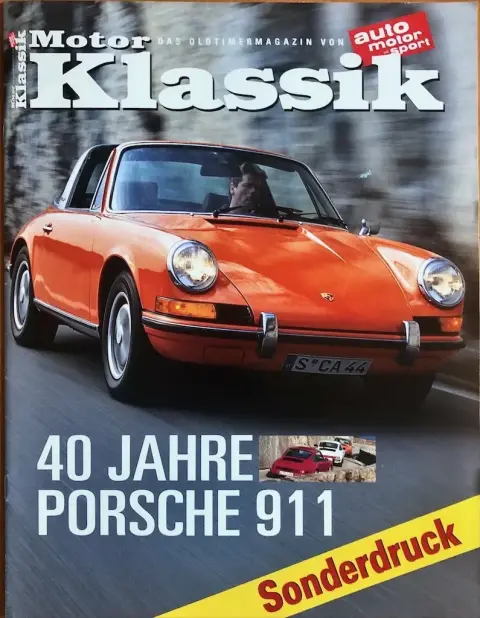 Tijdschrift Klassik 40 jahre 911
