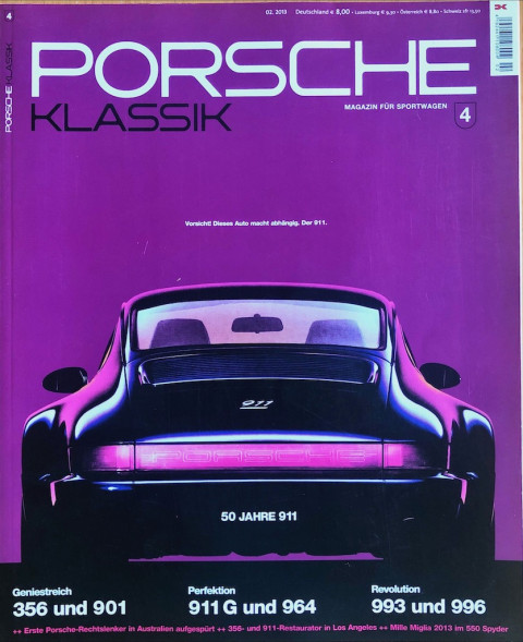 Tijdschrift Klassik 50 jaar 911