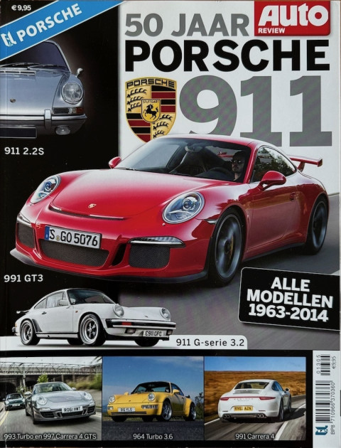 Tijdschrift Porsche 911 50 jaar Auto Review