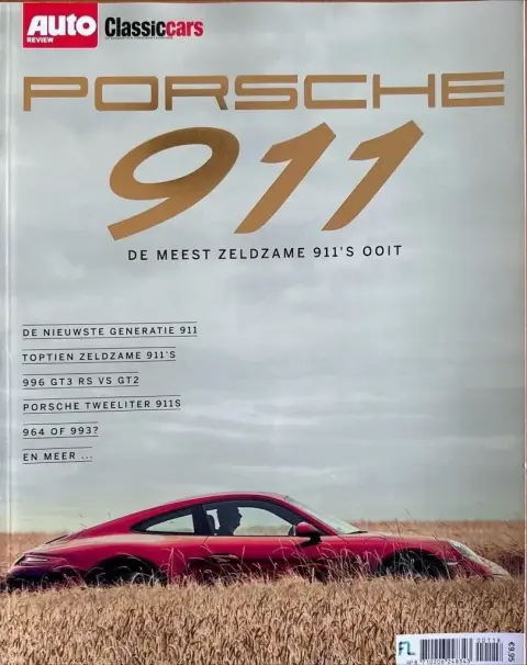 Tijdschrift Porsche 911 de meest zeldzame 911's ooit
