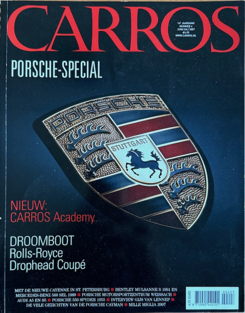 Tijdschrift Porsche Carros Porsche special 2007