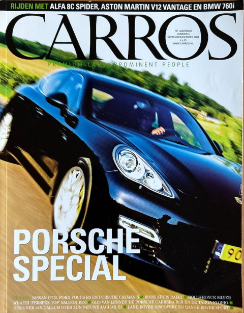 Tijdschrift Porsche Carros Porsche special 2009