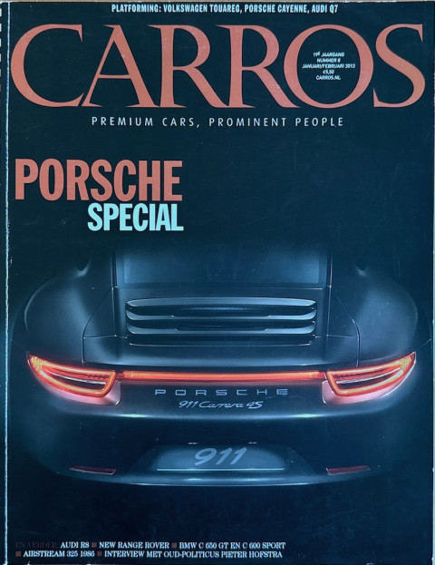 Tijdschrift Porsche Carros Porsche special 2013