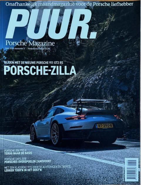 Tijdschrift Porsche Puur Magazine 2018 nr. 5