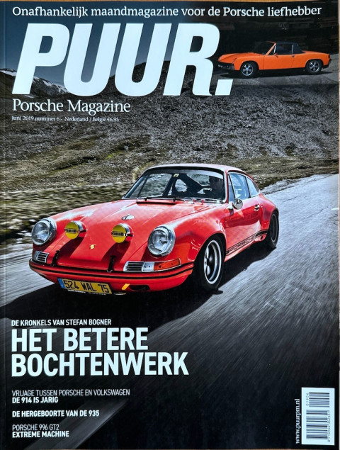 Tijdschrift Porsche Puur Magazine 2019 nr. 6